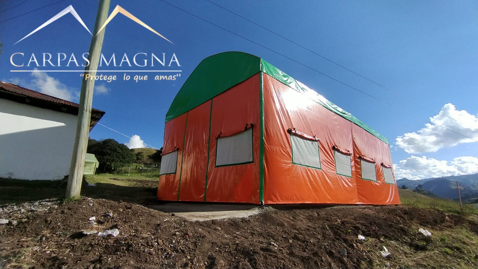 carpa tipo hangar